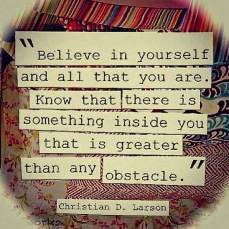 Πίστεψε στον εαυτό σου