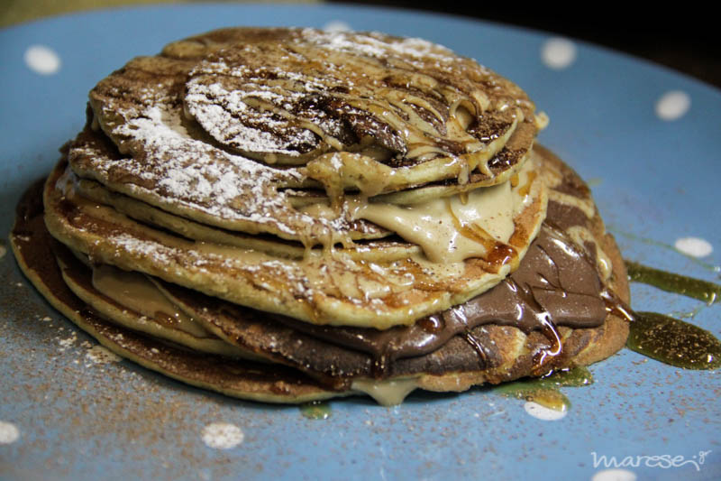 banana pancakes cake 3