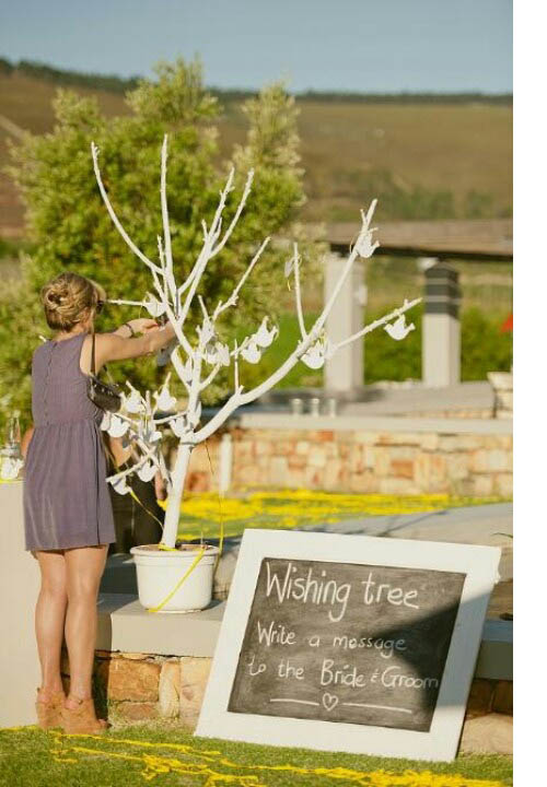 wedding wishing tree
